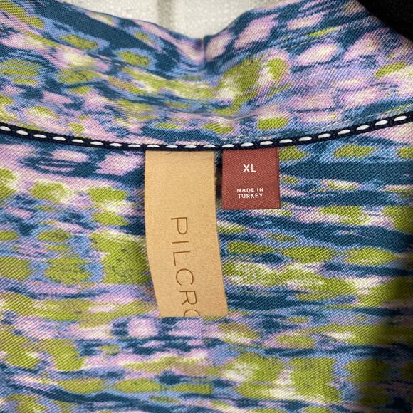 Anthropologie Pilcro Tisha Surplice Faux Wrap Top Sz.XL - Picture 8 of 13